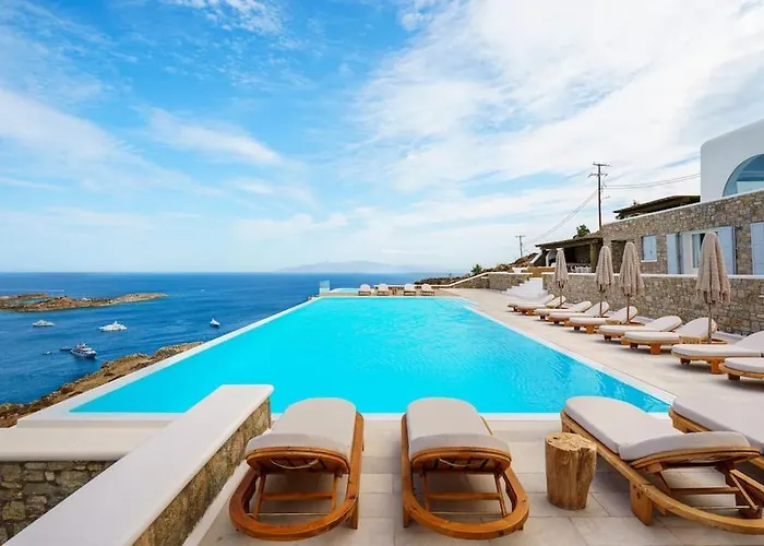 Nafsithoi, Agios Lazaros Willa Platys Gialos (Mykonos)