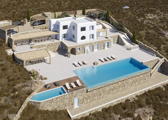 Nafsithoi, Agios Lazaros Willa Platys Gialos (Mykonos)